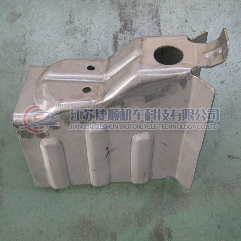 Shock absorber support for commercial vehicle